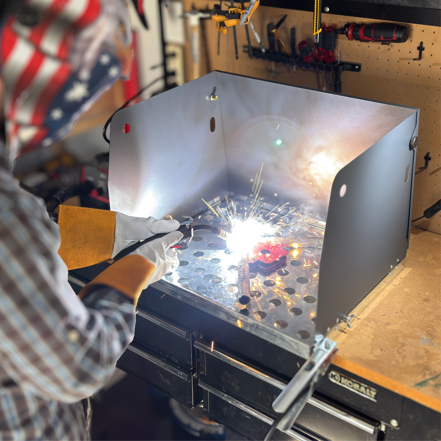 HIWEKE™ Portable Mobile Welding Booth